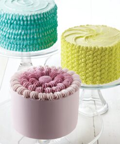 Wilton Aluminum 6-Inch Round Cake Pan Set, 4-Piece 6" 4-Pack 6" (4-Pk.) Round 26 91fux96qjxL