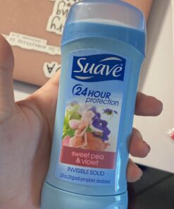 Suave Deodorant Antiperspirant Deodorant Stick 48-hour Odor and Wetness Protection Sweet Pea Violet Deodorant for Women, 2.6 Ounce (Pack of 2) 34 91fxIZLQ9tL