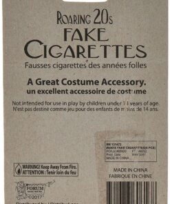 Alternative view of Fake Cigarettes - Pack of 6 Standard White