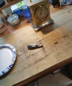 Old Timer 3OT Bearhead Traditional Lockback Pocket Knife with 2.2in High Carbon Stainless Steel Blade, Sawcut Handle, and Convenient Small Size for EDC, Whittling, Camping, Hunting, and Outdoors 17 91fxhxOIq5L