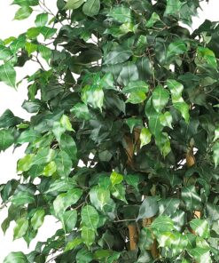 Nearly Natural 6' Palace Style Silk Artificial Ficus Tree, 6ft, Green 5216 6 ft 24 91g6I7tgA5L