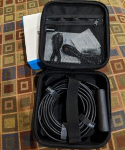 DEPSTECH Original Endoscope Case, Wireless Borescope Carrying Bag WiFi & USB Scope Cameras, Upgraded Large-Capacity Hardshell Case, Compatible with 4.3" Inspection Camera DS300, Black 39 91g6gll5HFL