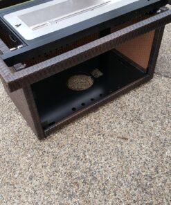 Outland Living 401 Series - 44-Inch Outdoor Propane Gas Fire Table, Espresso Brown/Rectangle 55 91g8QrCcZ7L