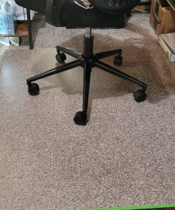 Floortex Polycarbonate Chair Mat 47" x 35" for Plush Pile Carpets 1 36 91gExXSo5xL 1