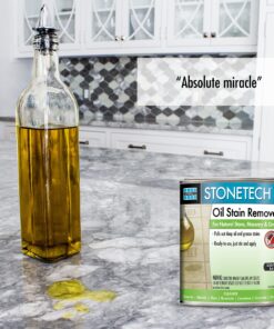 STONETECH Oil Stain Remover, Cleaner for Natural Stone, Grout, & Masonry, 1 Pint/16OZ (473ML) Can 24 91gJn14hGgL 2