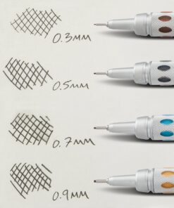 Pentel GraphGear 1000 Mechanical Pencil, (0.5mm), Black Barrel, 1 Each (PG1015A), Metallic Grey 0.5mm 1 Pack 34 91gL8330T9L