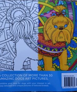 Amazing Dogs: Adult Coloring Book (Stress Relieving Creative Fun Drawings to Calm Down, Reduce Anxiety & Relax.) 71 91gLj7xfmcL