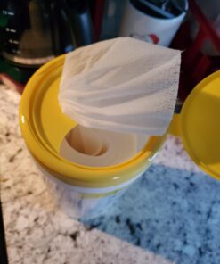 Amazon Basics Disinfecting Wipes, Lemon Scent, for Sanitizing, Cleaning & Deodorizing, 255 Count (3 Packs of 85) (Previously Solimo) 85 Count (Pack of 3) 3 Pack Lemon 32 91gT5WLZNDL 1