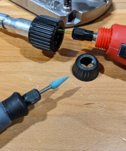 Dremel Flex Shaft Rotary Tool Attachment with Comfort Grip and 36” Long Cable - Engraver, Polisher, and Mini Sander- Ideal for Detail Metal Engraving, Wood Carving, and Jewelry Polishing ,225-02, Grey Shaft attachment 67 91gV7ytWiAL