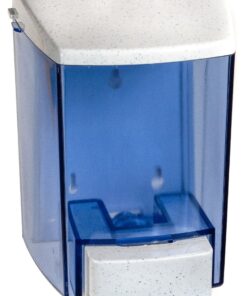 San Jamar S30TBL Classic Bulk Liquid/Lotion Soap & Hand Sanitizer Dispenser, 30 oz. Capacity, Arctic Blue 1 30 Ounces 13 91gWm96uORL