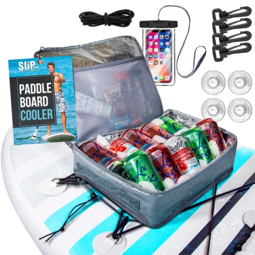 SUP-Now Paddleboard Accessories Cooler & Deck Bag in One V2 Gray