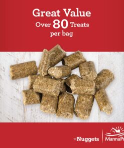 Manna Pro Bite-Size Peppermint Flavor Nuggets | Packed with Vitamins and Minerals | 1 Pound 16 91garTV5MBL