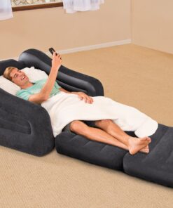 Intex Pull-out Chair Inflatable Bed, 42" X 87" X 26", Twin (Color May Vary) 28 91gfEhOHKxL