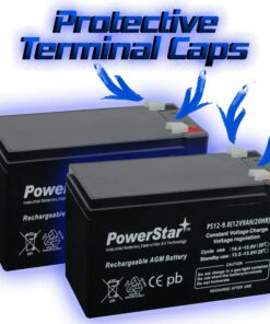 PowerStar-2Pack-2 year Warranty 12V 9AH SLA Battery for Razor e200 / e200s / e225 / e300 / e300s / e325 11 91gfcTFhtgL