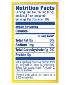 Lipton Family Iced Tea Bags, Black tea, 48 ct, pack of 6 12 91gmMFDefL