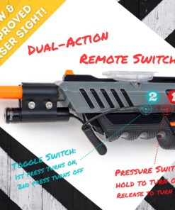 Rear Sight + Laser Upgrade Kit - Fits Bug & A Fly Salt Gun 3.0 22 91gsomD 24L