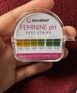 NutraBlast Feminine pH Test Strips 3.0-5.5 | Monitor Intimate Health | Easy to Use & Accurate Women’s Acidity & Alkalinity Balance pH Level Tester Kit (100 Tests Roll) 33 91guc3p8JsL