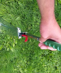 Professional EZ Travel Collection Adjustable Telescopic Folding Rake, Expandable Rake for Gardens, Flower Beds, Window Wells, and More 21 91h0 LmldtL