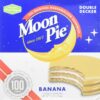 MoonPie Double Decker Banana Marshmallow Sandwich - 2oz, 12Count Box ( 72Count Total) | Double Layer Banana Covered Graham Cracker & Marshmallow Pie, 2.06 Pound (Pack of 6) 20 91hATNnHIWL