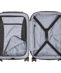 DELSEY Paris Titanium Hardside Expandable Luggage with Spinner Wheels, Silver, Carry-On 19 Inch 20 91hFh4QgBL