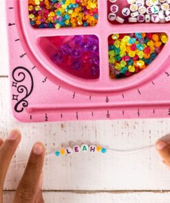 Just My Style My Very Own Jewelry Studio, Personalized Bracelet Making Kit With 1700+ Beads, Bead Kit Great for On-The-Go, Travel DIY Custom Accessories for Ages 6, 7, 8, 9 Jewelry Studio (Case) 16 91hIoeTkSrS