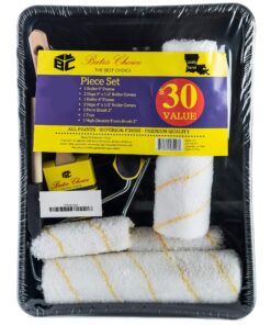 Alternative view of Bates Paint Roller - Paint Brush, Paint Tray, Roller Paint Brush, 11 Piece Home Painting Supplies, Foam Brush, House Painting Tray, Painting Tools, Roller and Paint Brushes, Interior Paint Brushes 9 Inch