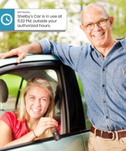 MOTOsafety OBD GPS Car Tracker, Hidden Vehicle Tracker and Monitoring System with Real Time Location GPS Reports, For Auto, Adults, Fleet, Parents, Teen, Elderly, 4G with Phone App 29 91hMmyVfWIL