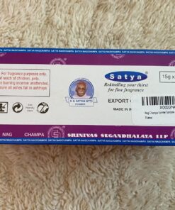 Nag Champa Sunrise Sandalwood Midnight Patchouli Celestial Fortune Blessings Romance Super Hit Jasmine Blossom Rain forest by Satya Gift Set 44 91hRSNlNMgL