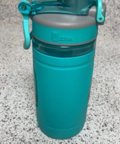 Bubba Flo Kids Water Bottle with Leak-Proof Lid, 16oz Dishwasher Safe Water Bottle for Kids, Impact and Stain-Resistant, Aqua Waters Single 31 91hVdaKEsBL