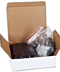 Vivaplex 24, Cobalt Blue, 2 ml (5/8 Dram) Glass Bottles, with Orifice Reducers and Black Caps 17 91hWAJXH9 L