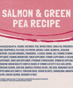 Natural Balance Limited Ingredient Adult Grain-Free Wet Canned Cat Food, Salmon & Green Pea Recipe, 5.5 Ounce (Pack of 24) 16 91hd8L5RkL