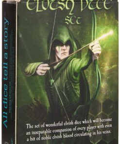 Elvish Dice Transparent/Blue (7) 15 91hmiFX8nlL