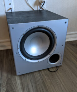 Polk Audio PSW10 10" Powered Subwoofer – Power Port Technology, Up to 100 Watts, Big Bass in Compact Design, Easy Setup with Home Theater Systems, Timbre-Matched with Monitor & T-series Polk Speakers single subwoofer 45 91hmvyVBSHL