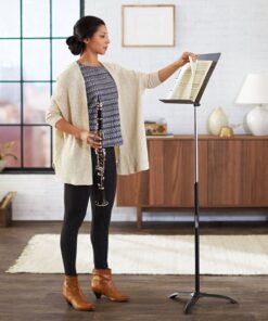 Amazon Basics Portable Sheet Music Stand - Black 22 91hor3SWzKL