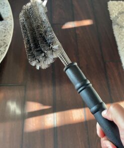 Grill Brush - Grill Cleaner Brush Grill Accessories for Outdoor Grill - Safe BBQ Brush for Grill Cleaning - Heavy Duty 17" Grill Brushes Grill Brush with Scraper 47 91hvC8zTRwL