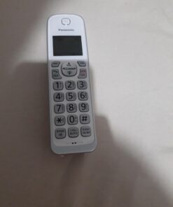 Panasonic DECT 6.0 Expandable Cordless Phone with Answering Machine and Smart Call Block - 2 Cordless Handsets - KX-TGD532W (White/Silver) White/Silver 2 Handsets Talking Caller ID + Answering Machine 38 91hxGpj7SuL