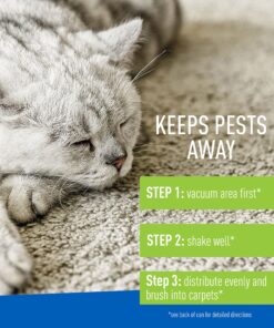 Adams Carpet Powder With Linalool and Nylar, Kills Fleas and Ticks On Contact, Kills All Stages of the Flea Life Cycle, 30 Day Protection, Freshens and Deodorizes, Treats Up to 400 Sq Ft, 1LB Carpet Powder Only 13 91i0EkxaCjL