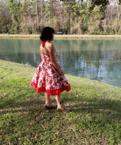 GRACE KARIN Vintage Womens 50s Tutu Skirt Petticoat Red Size M 23 91i0NM4Lp1L