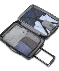 Samsonite Omni 2 Hardside Expandable Luggage with Spinner Wheels, 2-Piece Set (20/24), Midnight Black 2-Piece Set (20/24) 10 91i3PTUUwrL