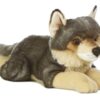 Aurora® Adorable Miyoni® Wolf Stuffed Animal - Lifelike Detail - Cherished Companionship - Gray 16 Inches 12 91i4EbO2szL