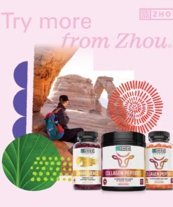 Zhou Hairfluence, Hair Growth Supplement with Biotin 5000mcg, Collagen, Keratin, Vitamin A, C, D3 & B12, Stronger Hair Skin and Nails, Non-GMO, Gluten Free, 60 Veg Caps 37 91i7hl4I mL