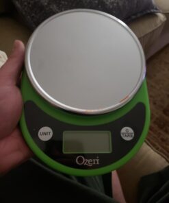 Ozeri Pronto Digital Multifunction Kitchen and Food Scale, Black on Lime 34 91i7ho20KNL