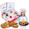 Pretzel Making Kit - Real Cooking Set for Kids Ages 5-12+ with Recipe and Ingredients - Kids Baking Set for Girls & Boys - Great Gift for Family Bonding Baketivity Kit Pretzel 21 91i98qXG6vL