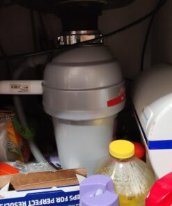 Waste King 1 HP Garbage Disposal with Power Cord, Food Waste Disposer for Kitchen Sink, L-8000 37 91iHzrf7NL