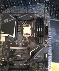 MSI MPG Z390 Gaming Edge AC LGA1151 (Intel 8th and 9th Gen) M.2 USB 3.1 Gen 2 DDR4 HDMI DP Wi-Fi SLI CFX ATX Z390 Gaming Motherboard 32 91iRXK6TFWL