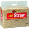 EZ-Straw Just Straw Clean Processed Straw – Multi Purpose - Small Bale (1 Cubic Foot) 1-(Pack)