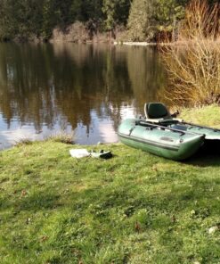 Sea Eagle 285 Frameless Inflatable 9’ Pontoon Fishing Boat - 1 Person- Lightweight, Portable-Perfect for Hunting & Fishing-Sets up in 5 Minutes 285fpb Frameless Fishing Boat Pro Package 57 91idKFDL2nL