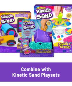 Kinetic Sand, 3 Lbs Beach Sand for Ages 3 and Up Brown Beach Sand 24 91ieVatBIfL