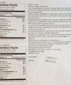 Kidsmania Sour Flush Watermelon, Grape and Blue Raspberry Pack 3 Count (Pack of 1) 10 91ierNS9KRL