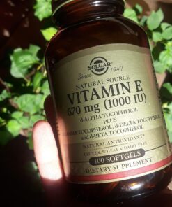 Solgar Vitamin E 670 mg (1000 IU), 100 Mixed Softgels - Natural Antioxidant, Skin & Immune System Support - Naturally-Sourced Vitamin E - Gluten /Dairy Free - 100 Servings 36 91ifBBaQGVL
